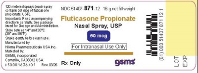 Fluticasone Propionate 50mcg Nasal Container Label.jpg (Fluticasone Propionate 50mcg Nasal Container Label)